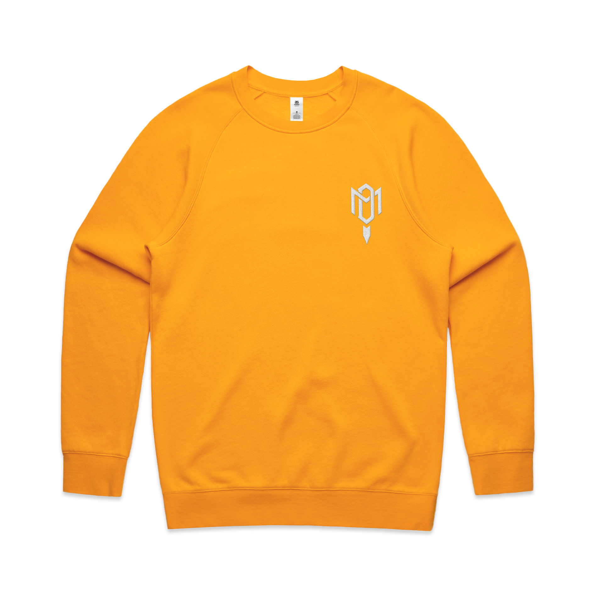 DMROZE 2.0 BRIGHT/LIGHT COLOURED EMBROIDERED CREW NECKS