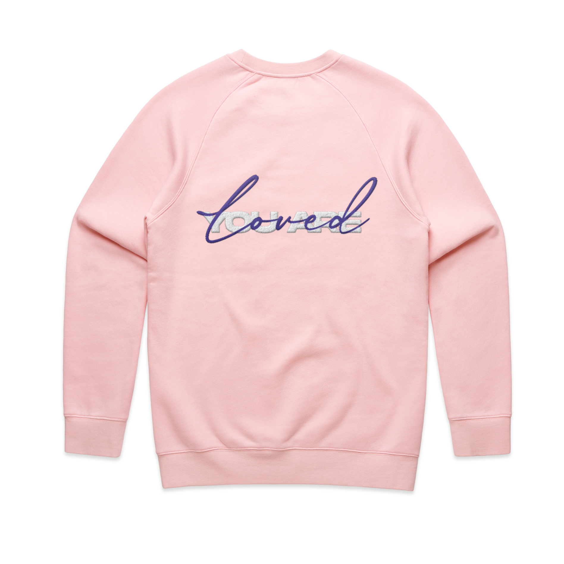 DMROZE 2.0 BRIGHT/LIGHT COLOURED EMBROIDERED CREW NECKS