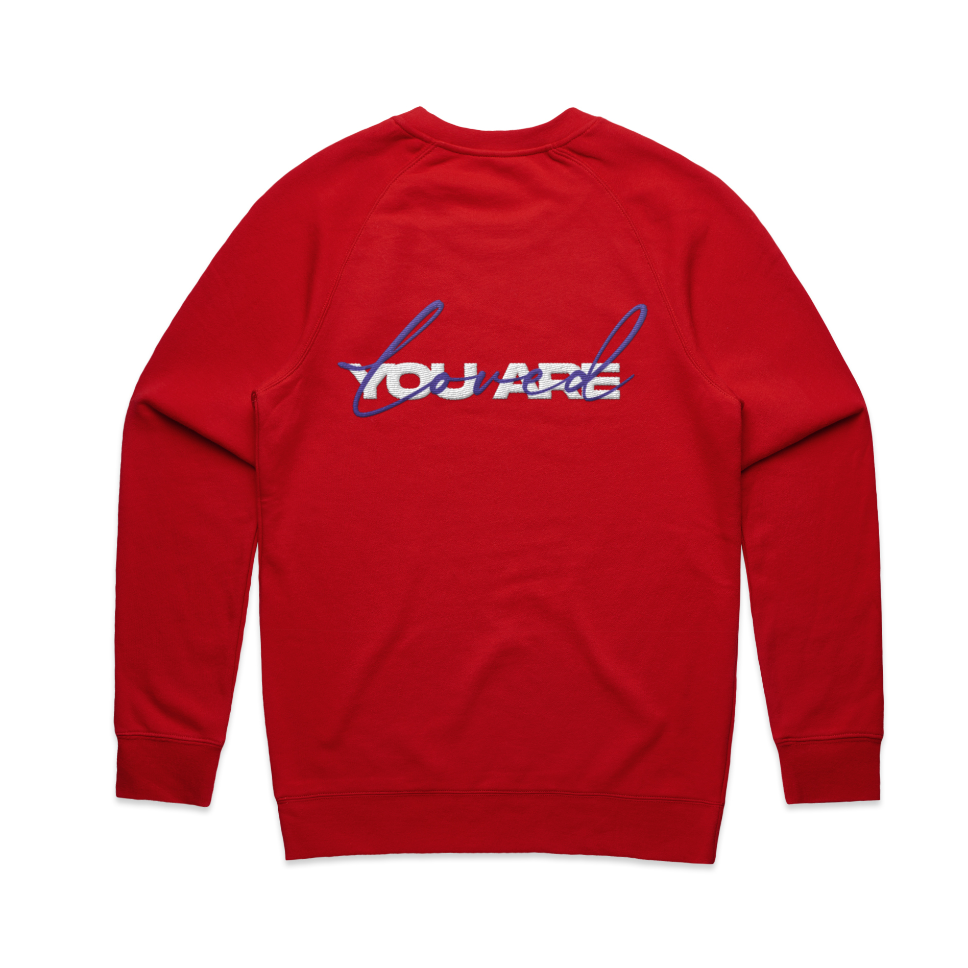DMROZE 2.0 BRIGHT/LIGHT COLOURED EMBROIDERED CREW NECKS