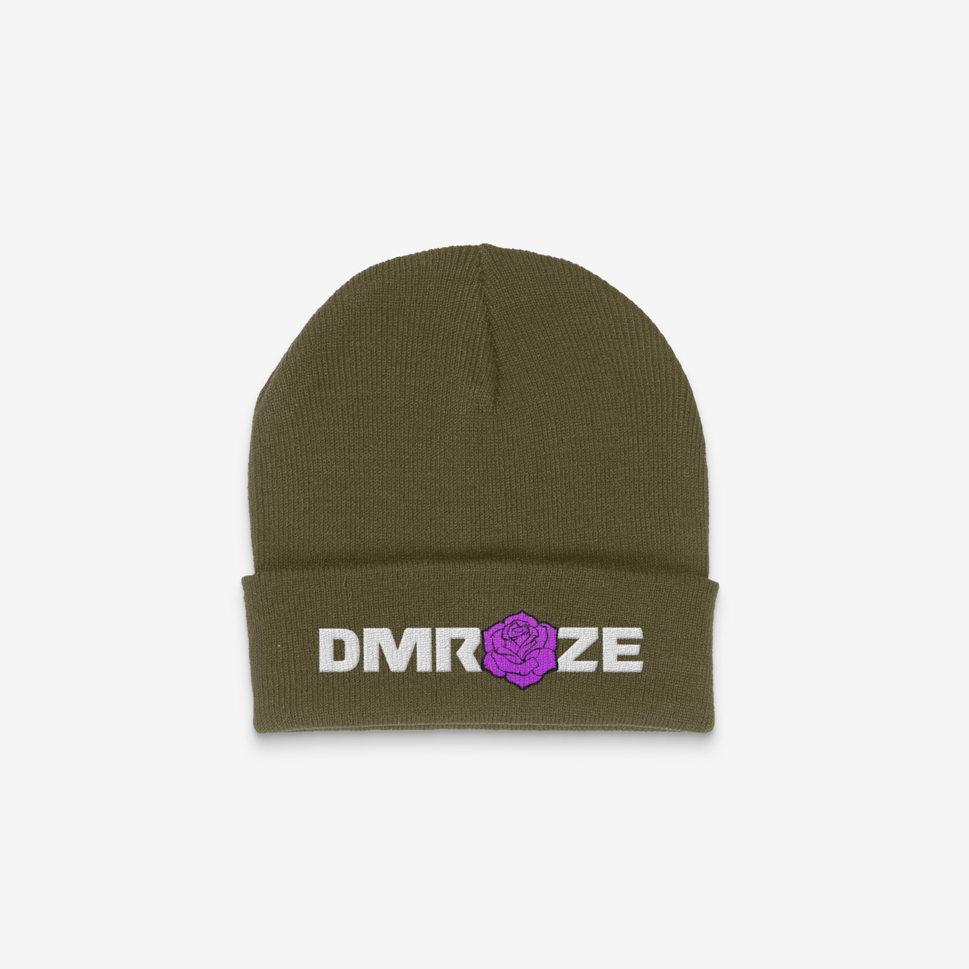 DMROZE DARK SHADED EMBROIDERED BEANIES