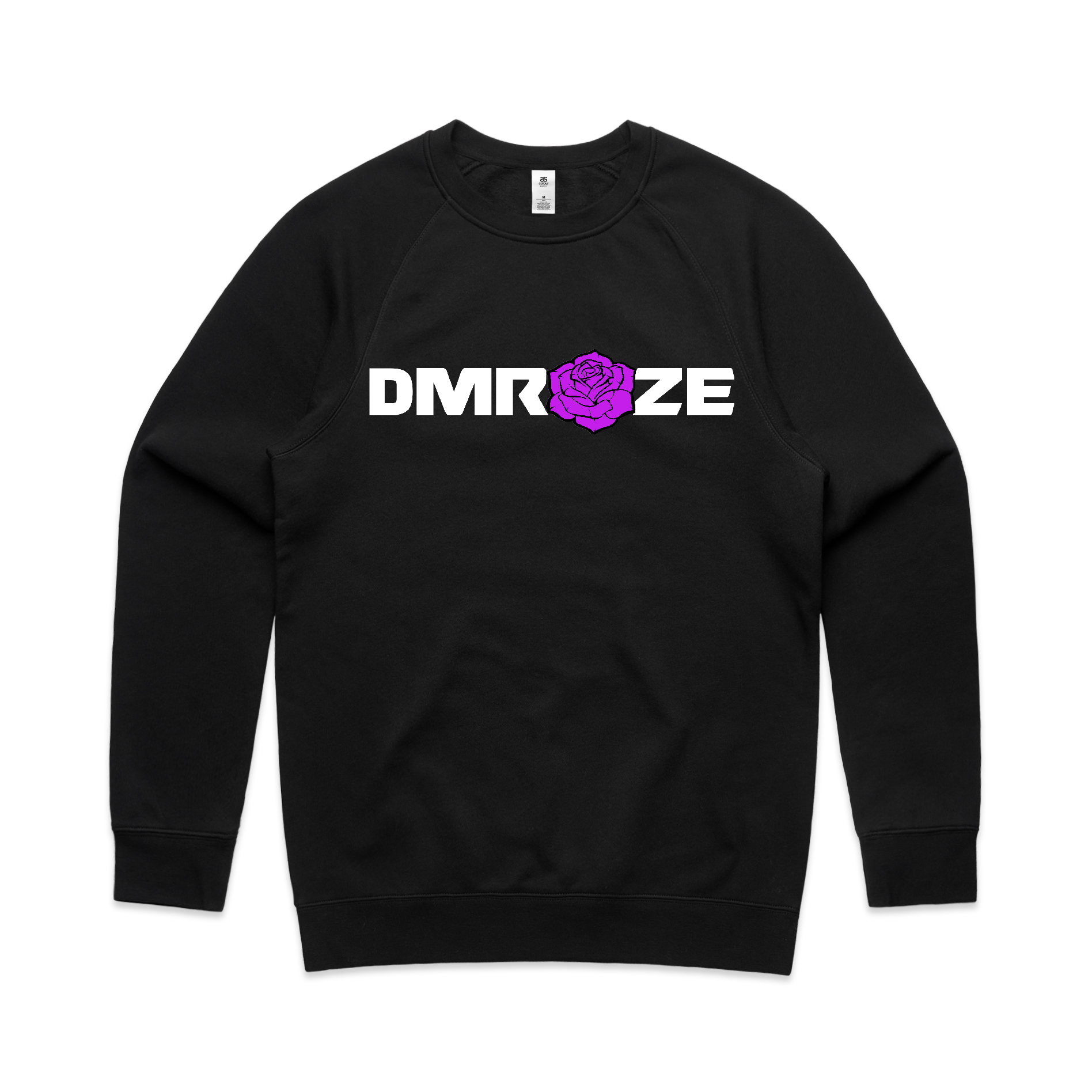 DMROZE DARK COLOURED PRINTED CREW NECKS
