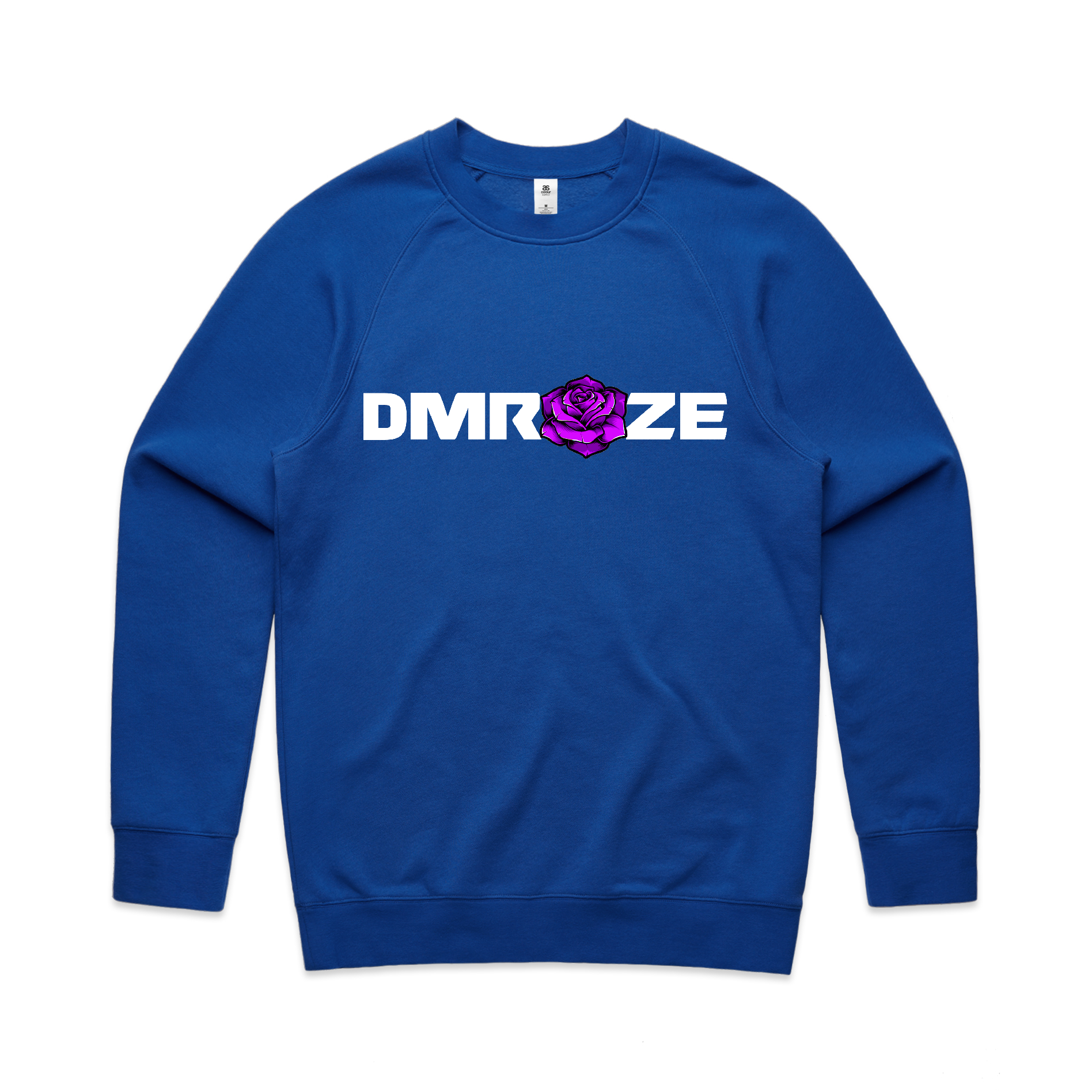 DMROZE DARK COLOURED PRINTED CREW NECKS