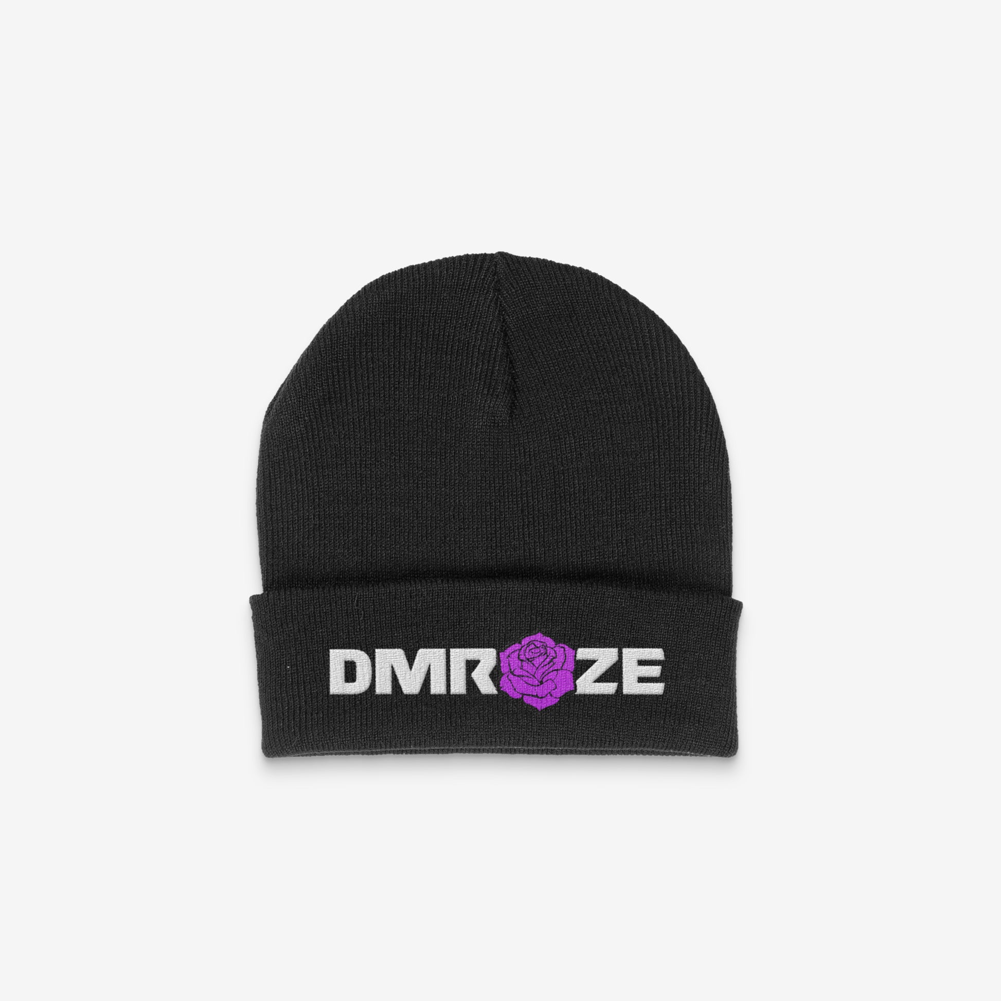 DMROZE DARK SHADED EMBROIDERED BEANIES