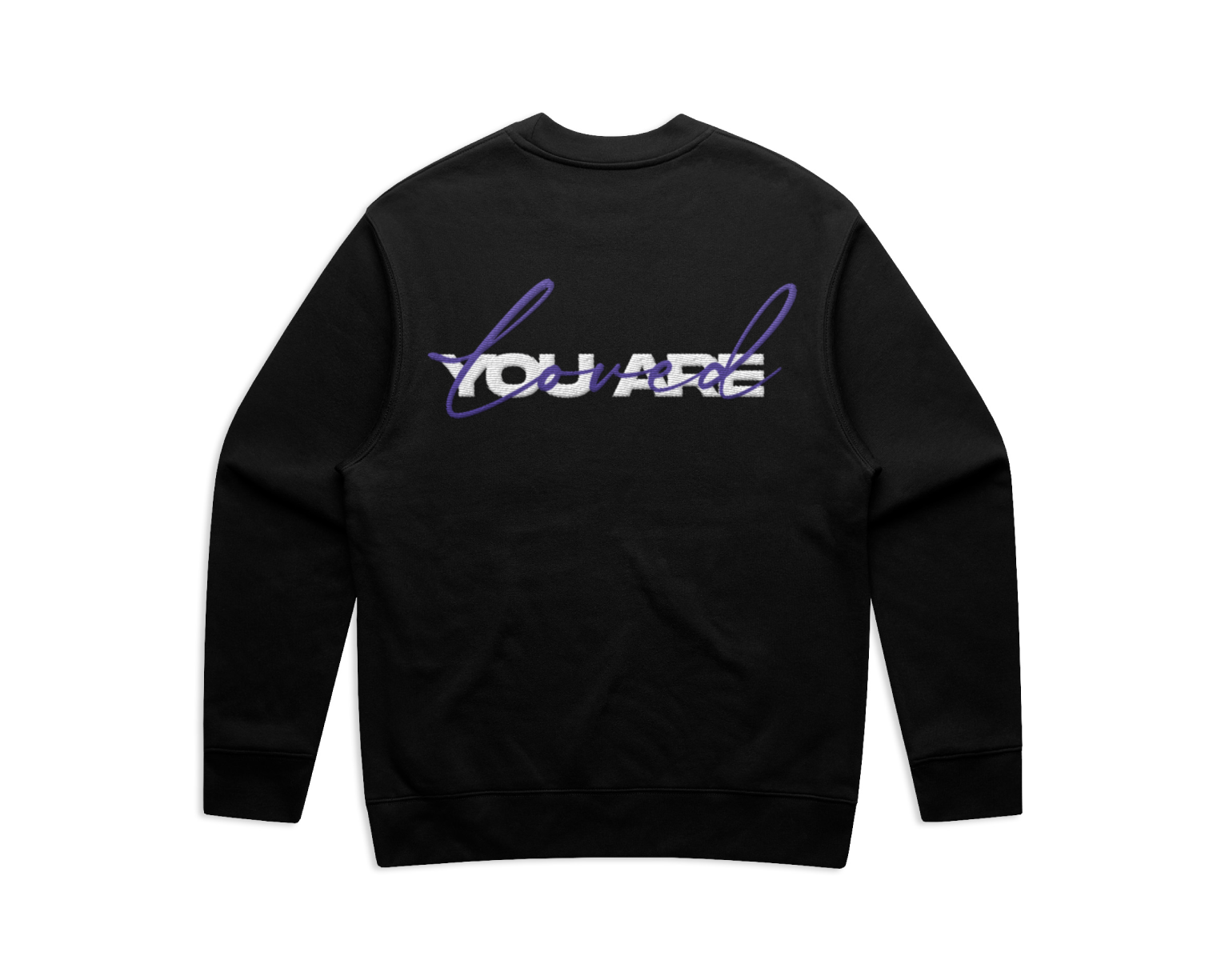 DMROZE 2.0 MEN'S DARK COLOURED EMBROIDERED CREW NECKS