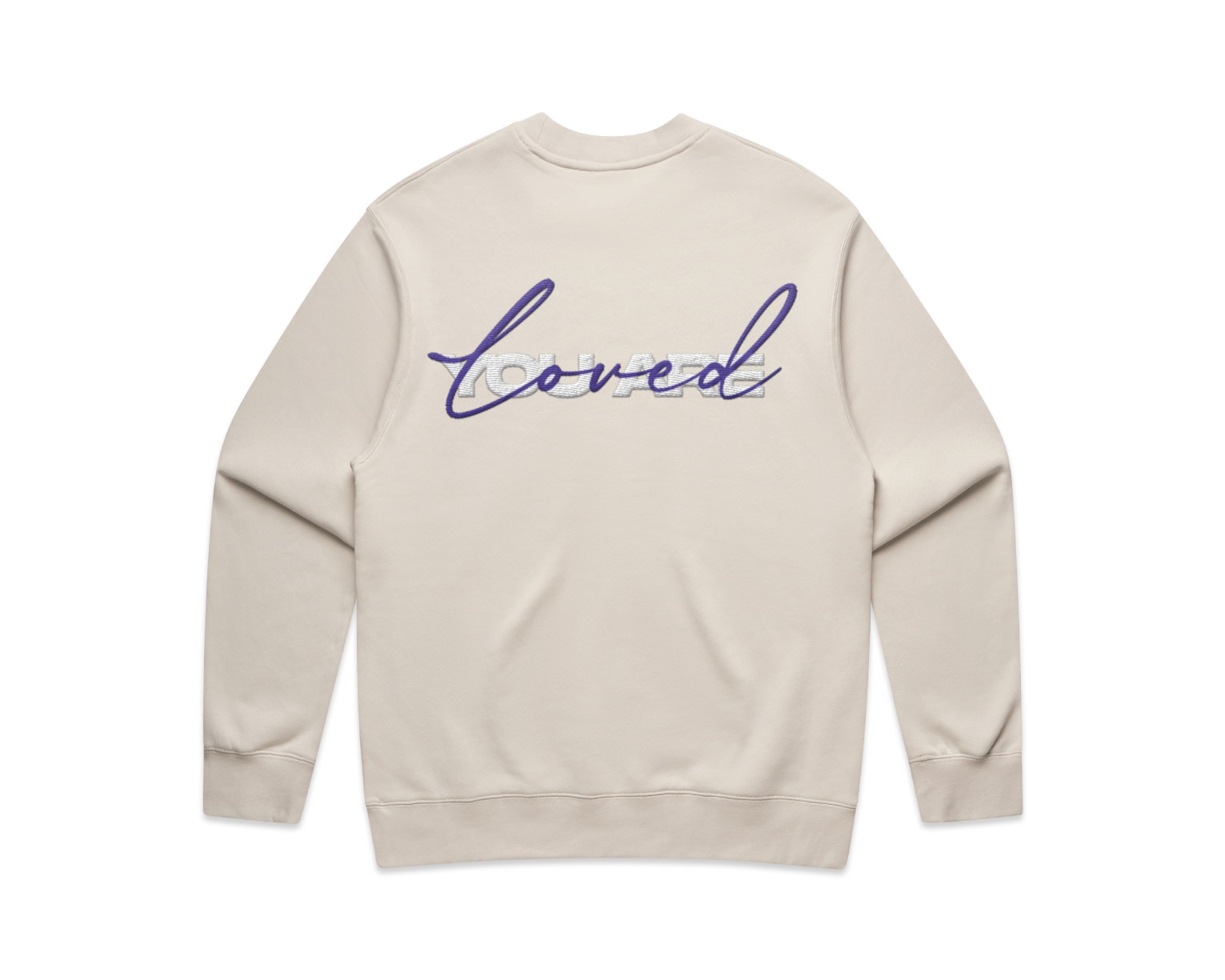DMROZE 2.0 MEN'S LIGHT COLOURED EMBROIDERED CREW NECKS
