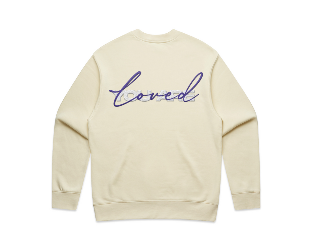 DMROZE 2.0 MEN'S LIGHT COLOURED EMBROIDERED CREW NECKS