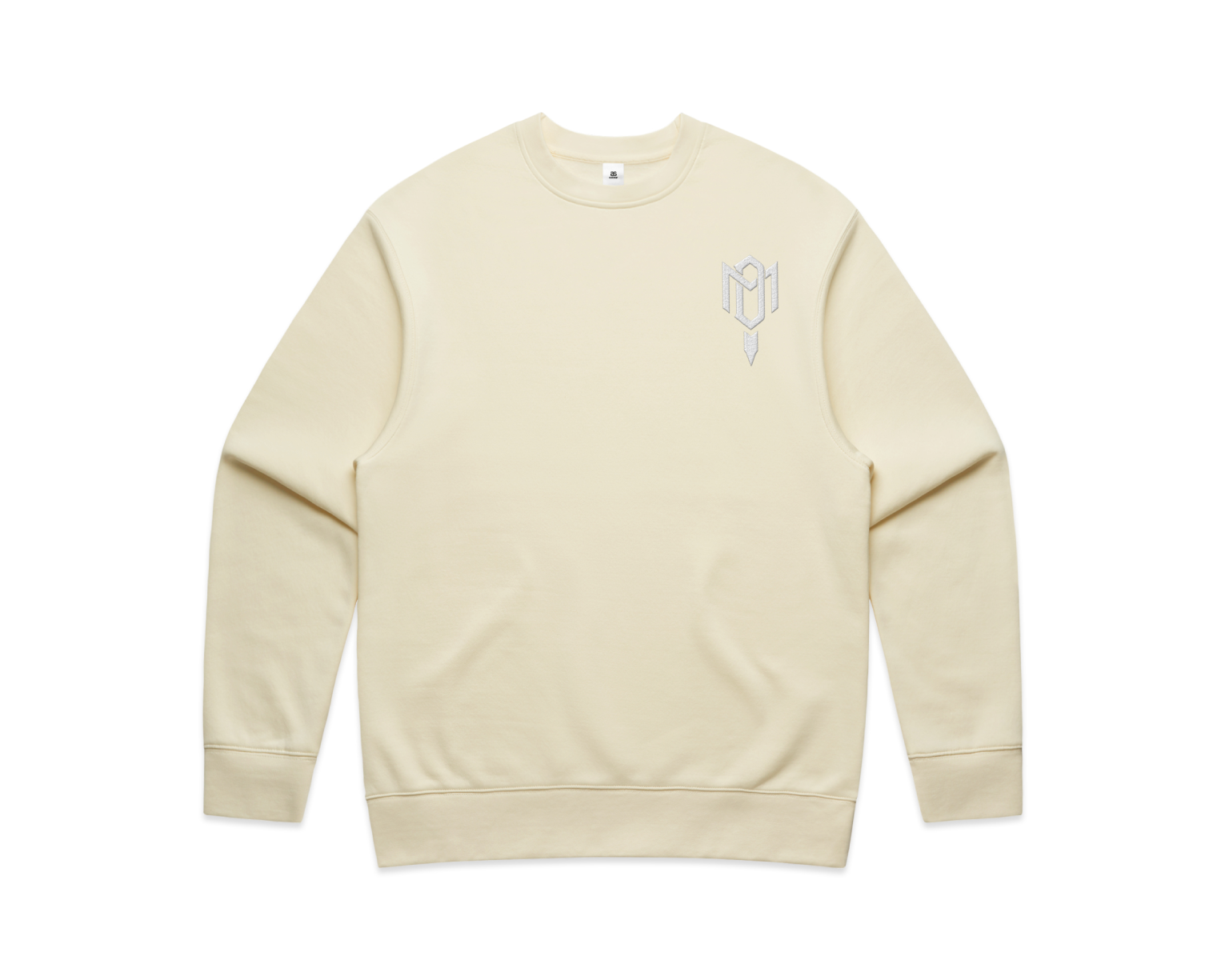 DMROZE 2.0 MEN'S LIGHT COLOURED EMBROIDERED CREW NECKS