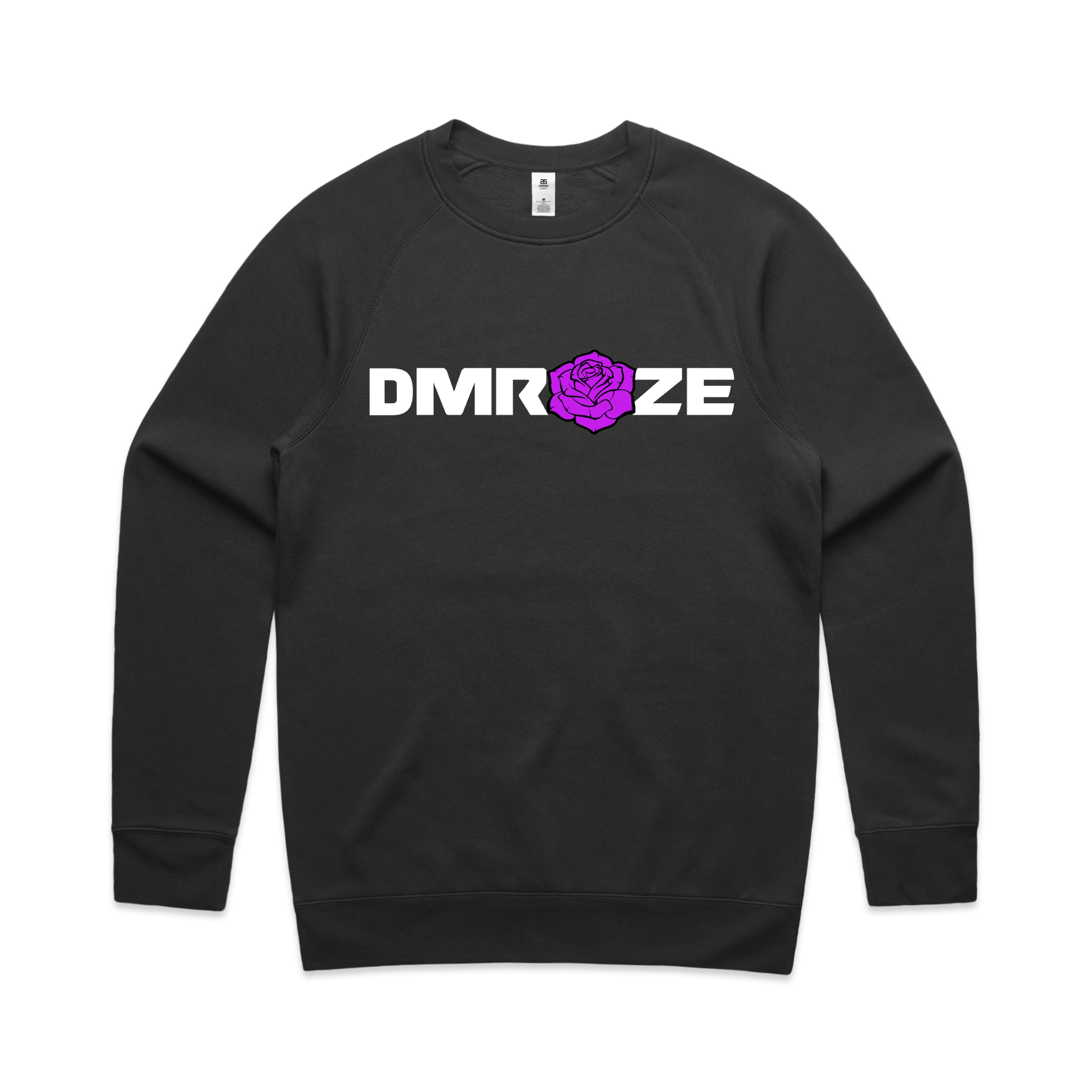 DMROZE DARK COLOURED PRINTED CREW NECKS