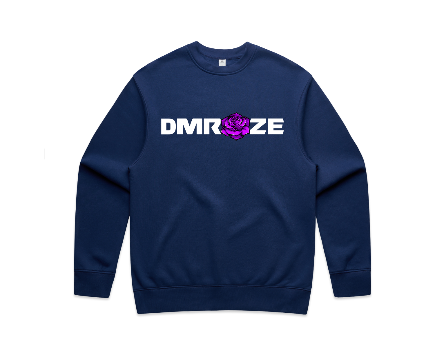DMROZE MEN'S DARK COLOURED PRINTED CREW NECKS