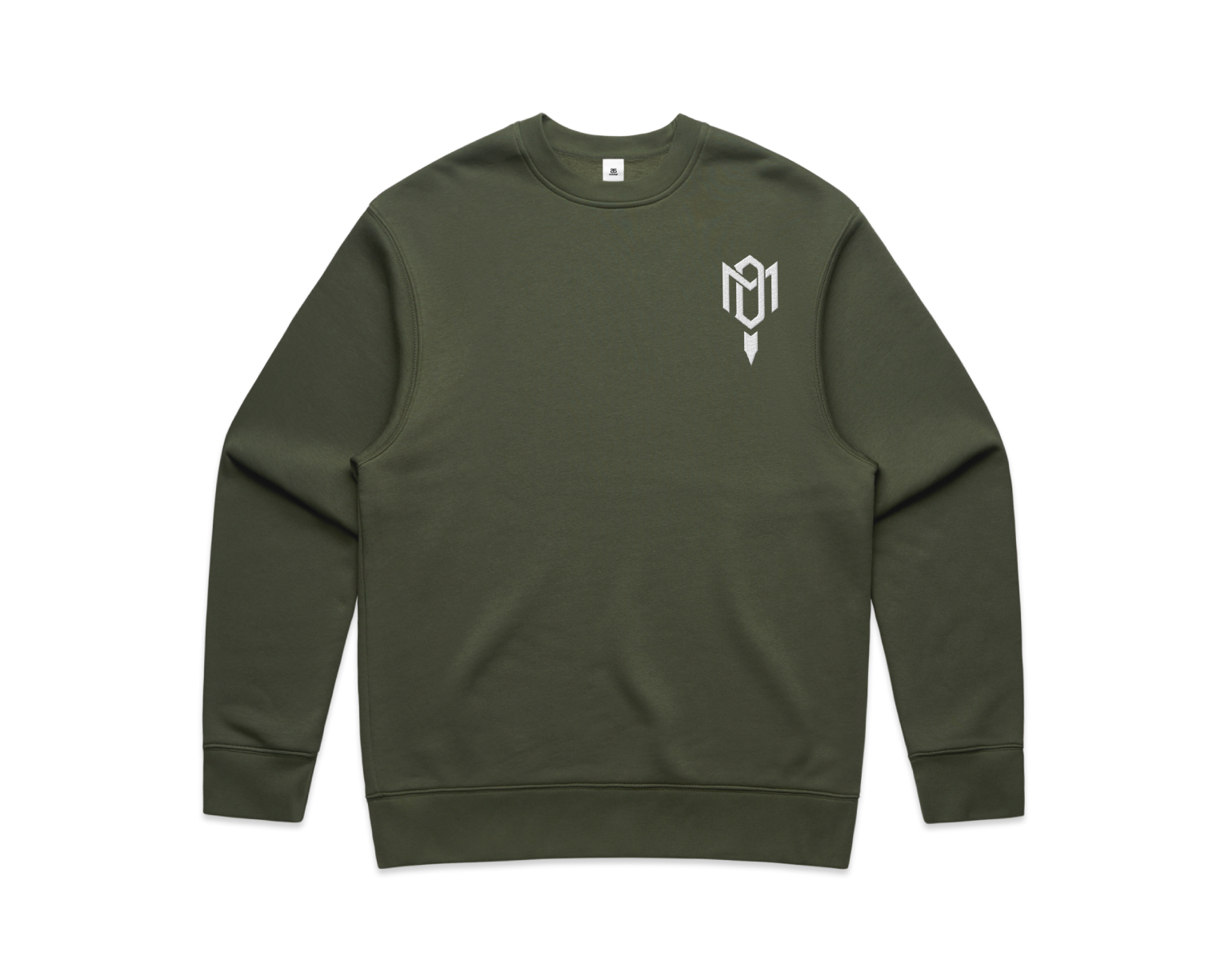 DMROZE 2.0 MEN'S DARK COLOURED EMBROIDERED CREW NECKS