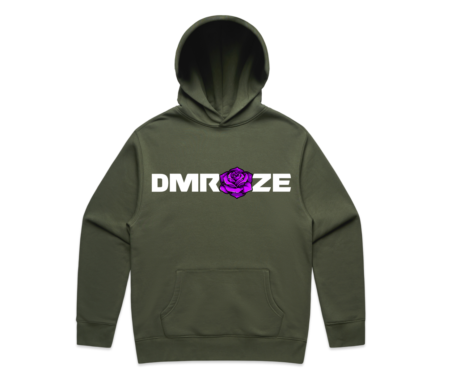 DMROZE MEN'S DARK COLOURED PRINTED HOODIES