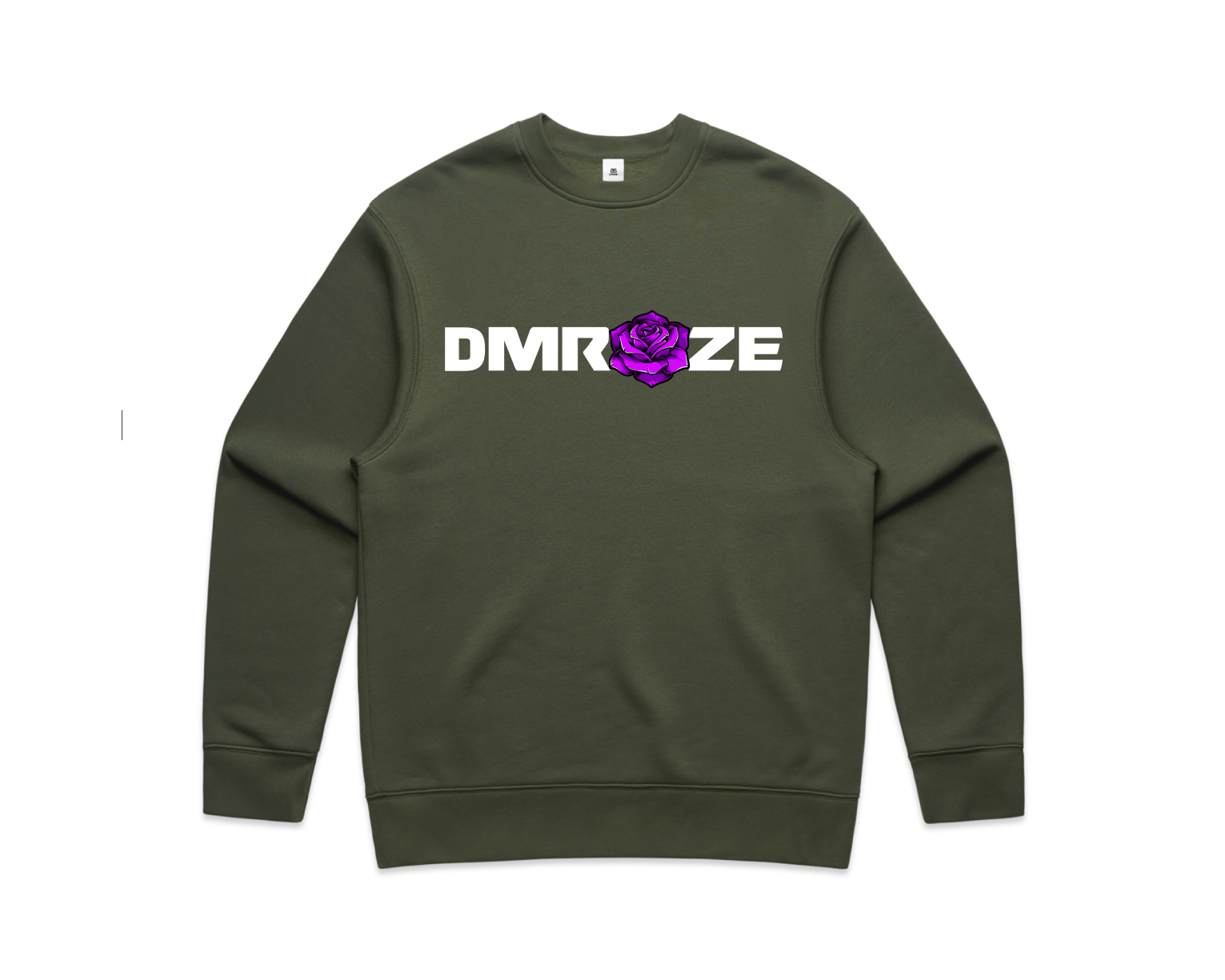 DMROZE MEN'S DARK COLOURED PRINTED CREW NECKS