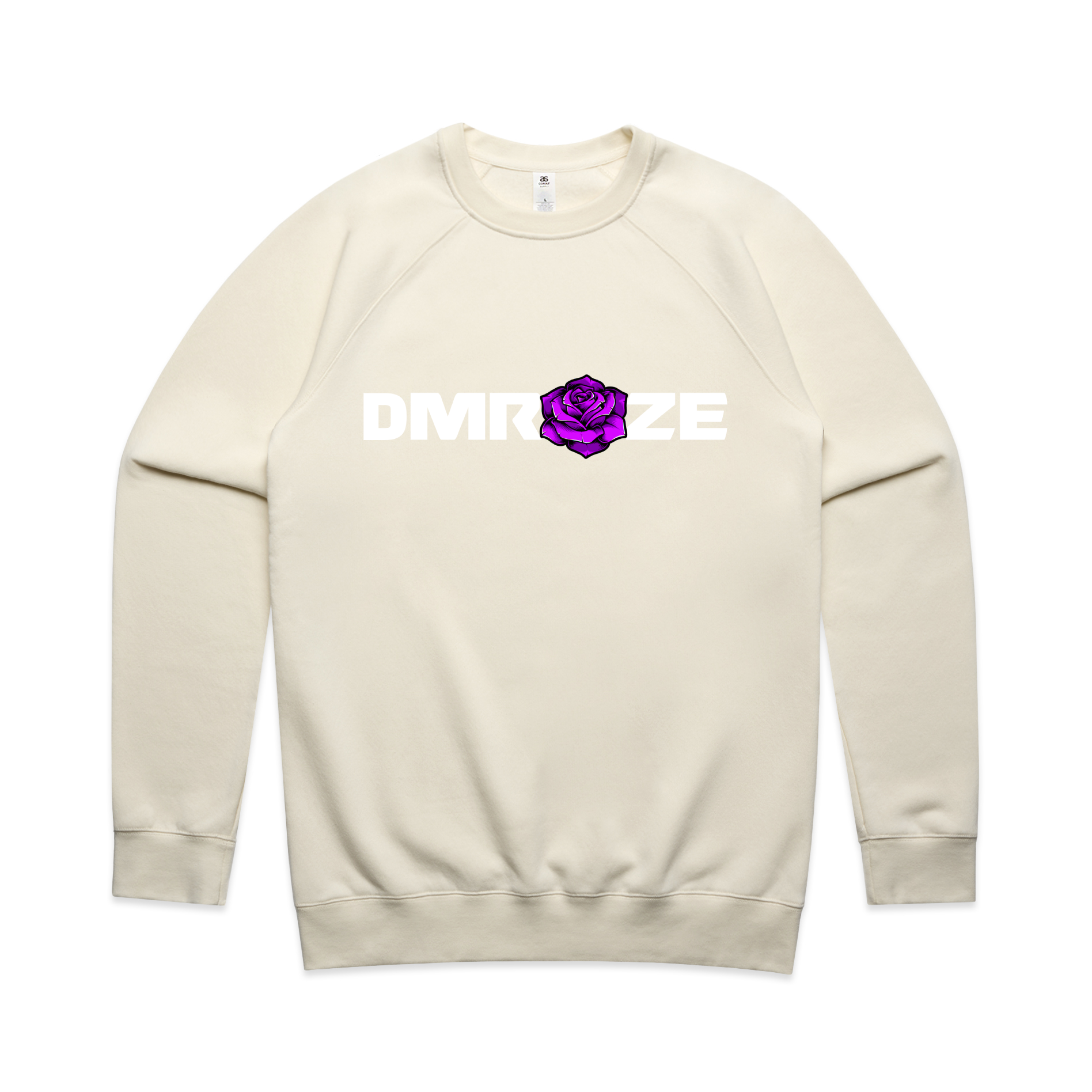 DMROZE BRIGHT/LIGHT COLOURED PRINTED CREW NECKS