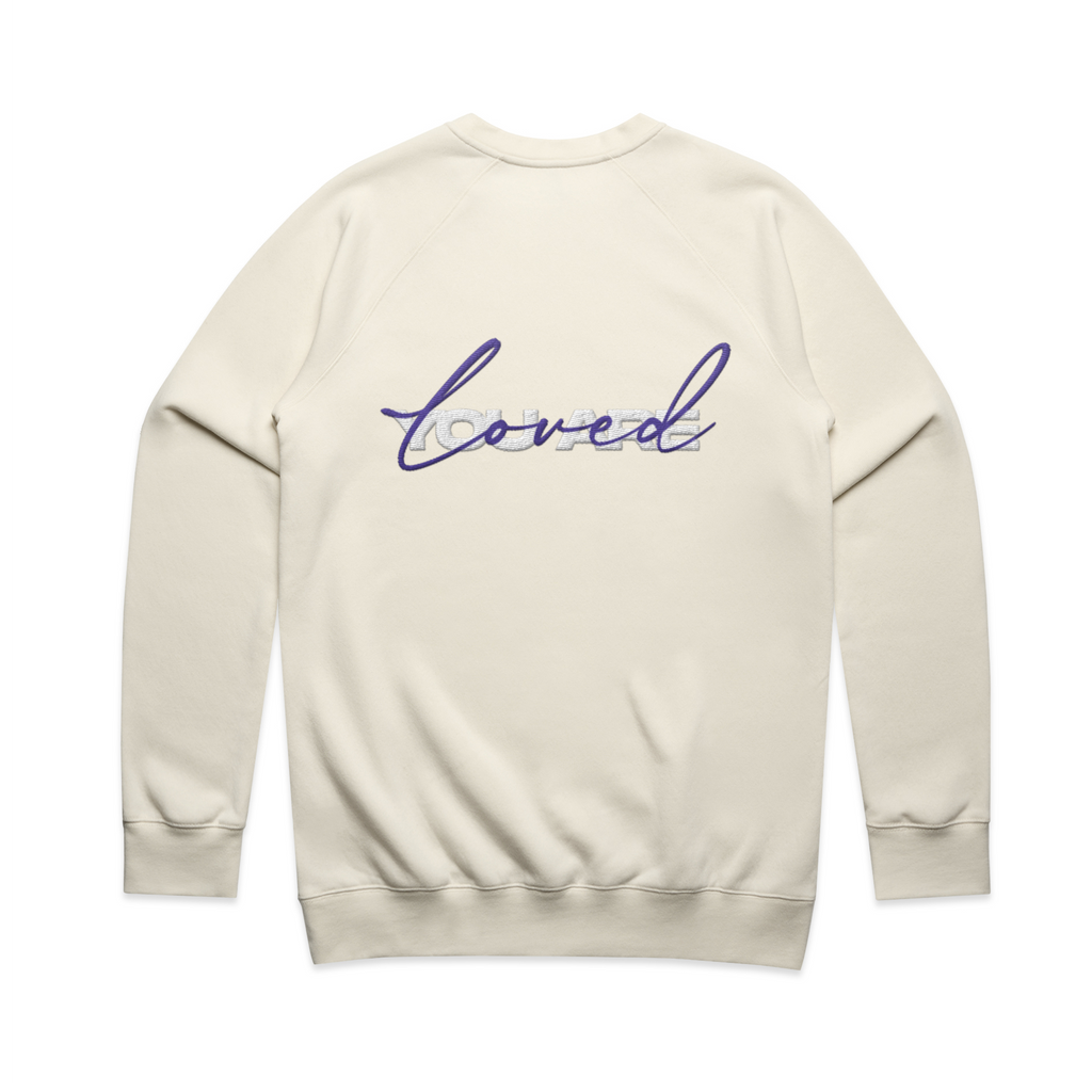 DMROZE 2.0 BRIGHT/LIGHT COLOURED EMBROIDERED CREW NECKS
