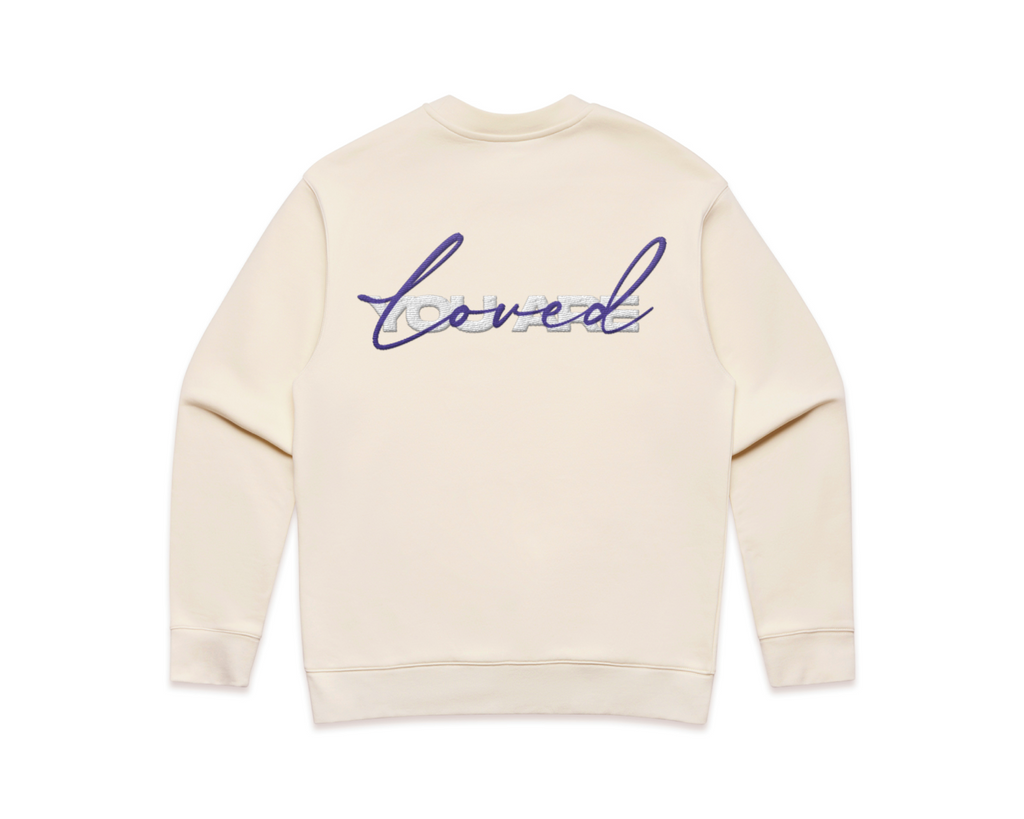 DMROZE 2.0 MEN'S LIGHT COLOURED EMBROIDERED CREW NECKS