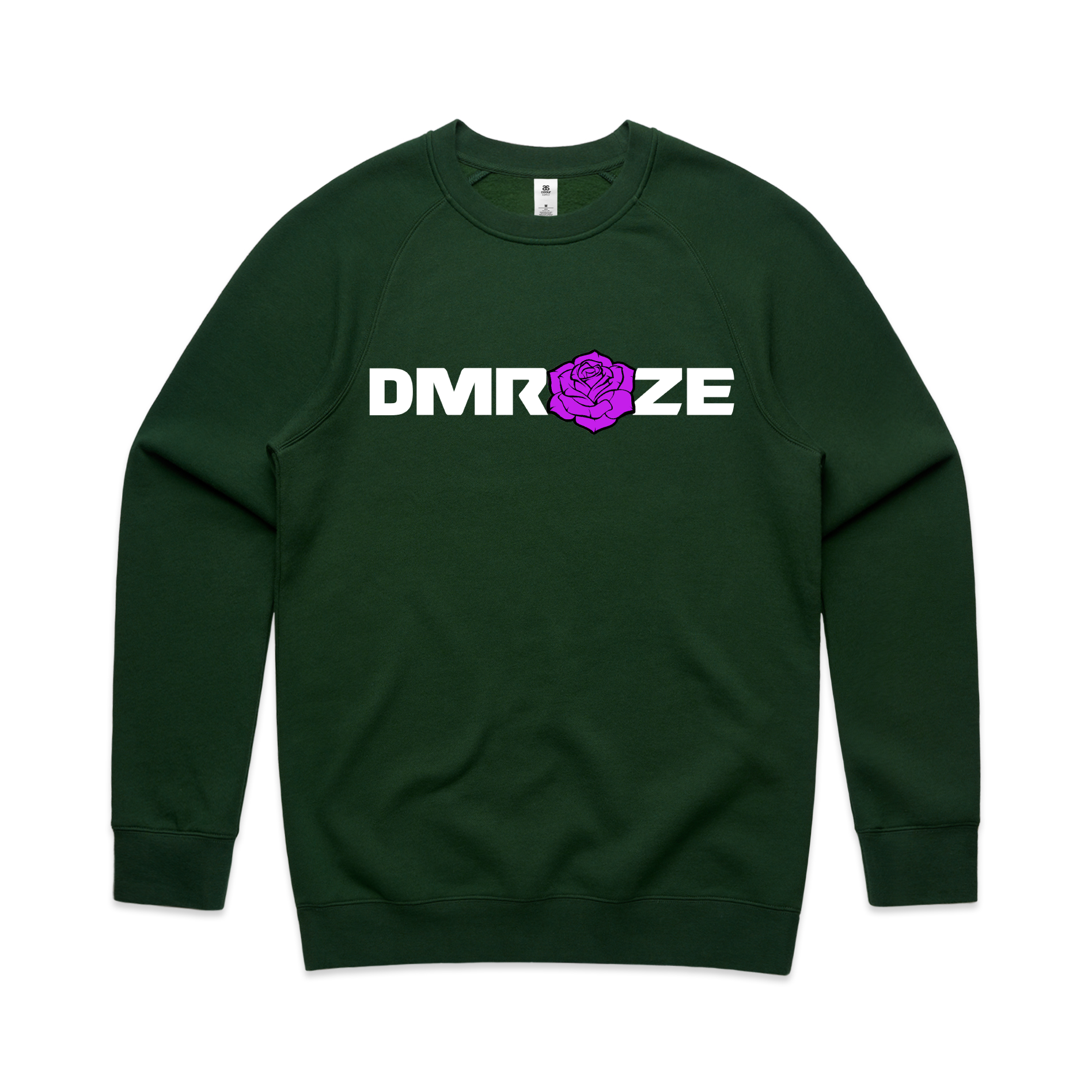 DMROZE DARK COLOURED PRINTED CREW NECKS