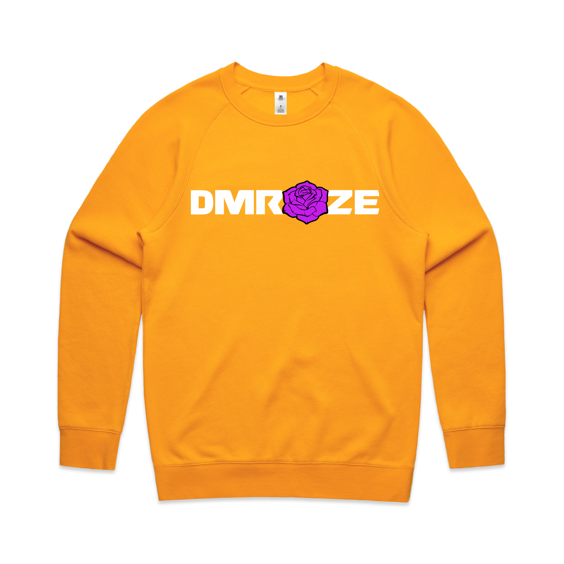 DMROZE BRIGHT/LIGHT COLOURED PRINTED CREW NECKS