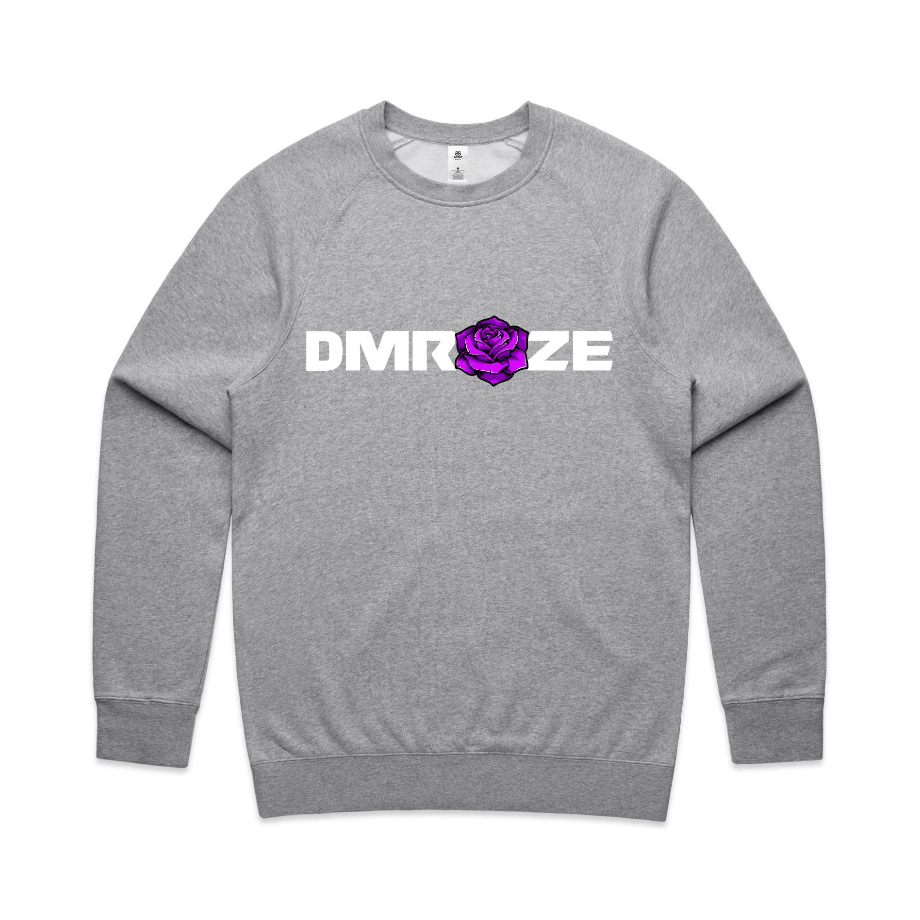 DMROZE BRIGHT/LIGHT COLOURED PRINTED CREW NECKS