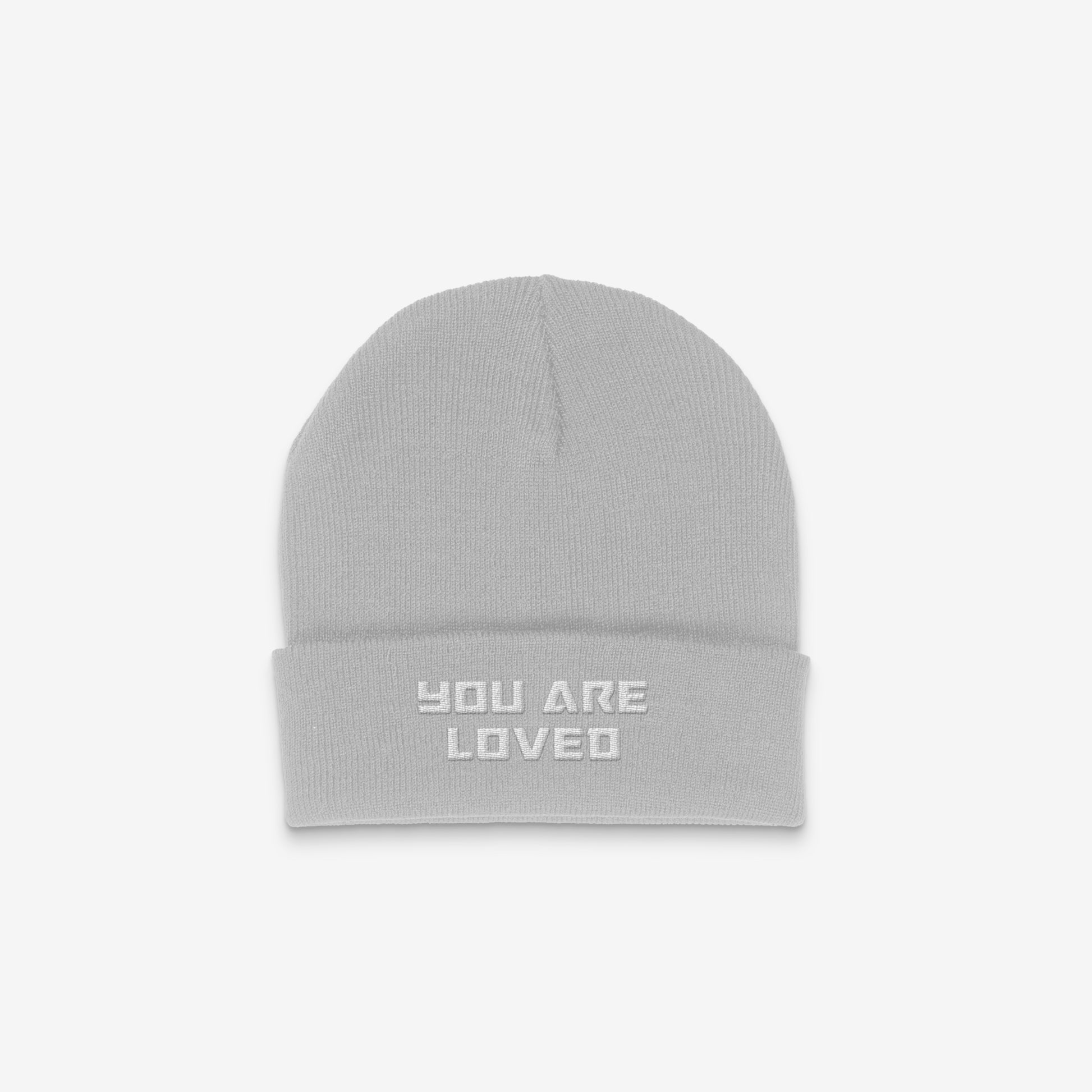 DMROZE WARM/LIGHT COLOURED EMBROIDERED BEANIES