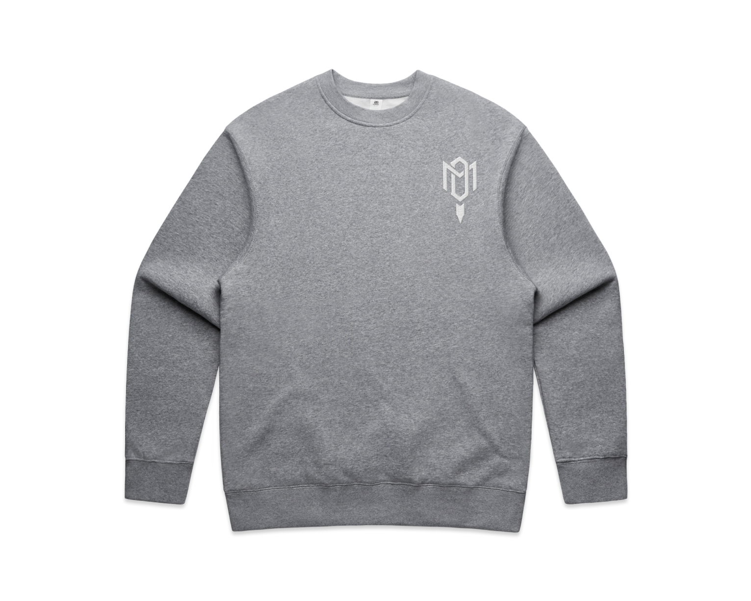 DMROZE 2.0 MEN'S LIGHT COLOURED EMBROIDERED CREW NECKS
