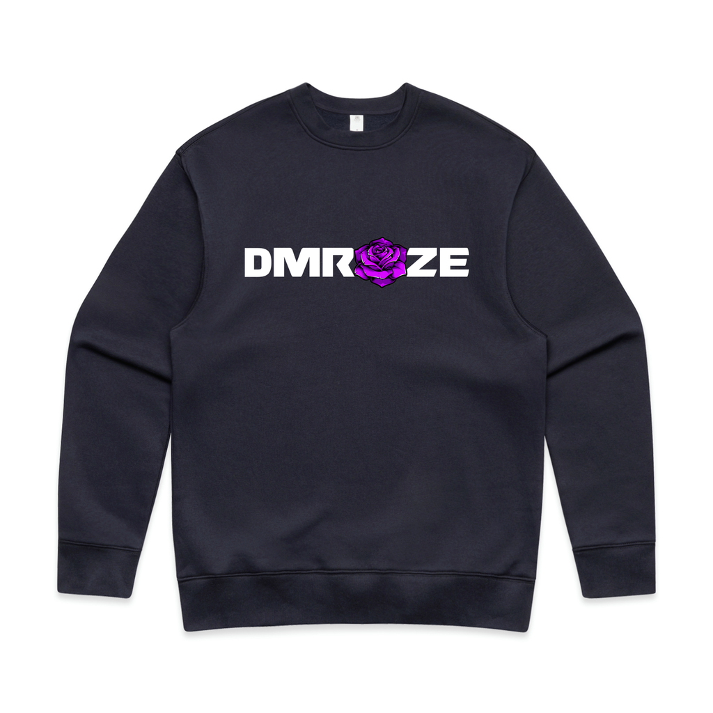 DMROZE MEN'S DARK COLOURED PRINTED CREW NECKS