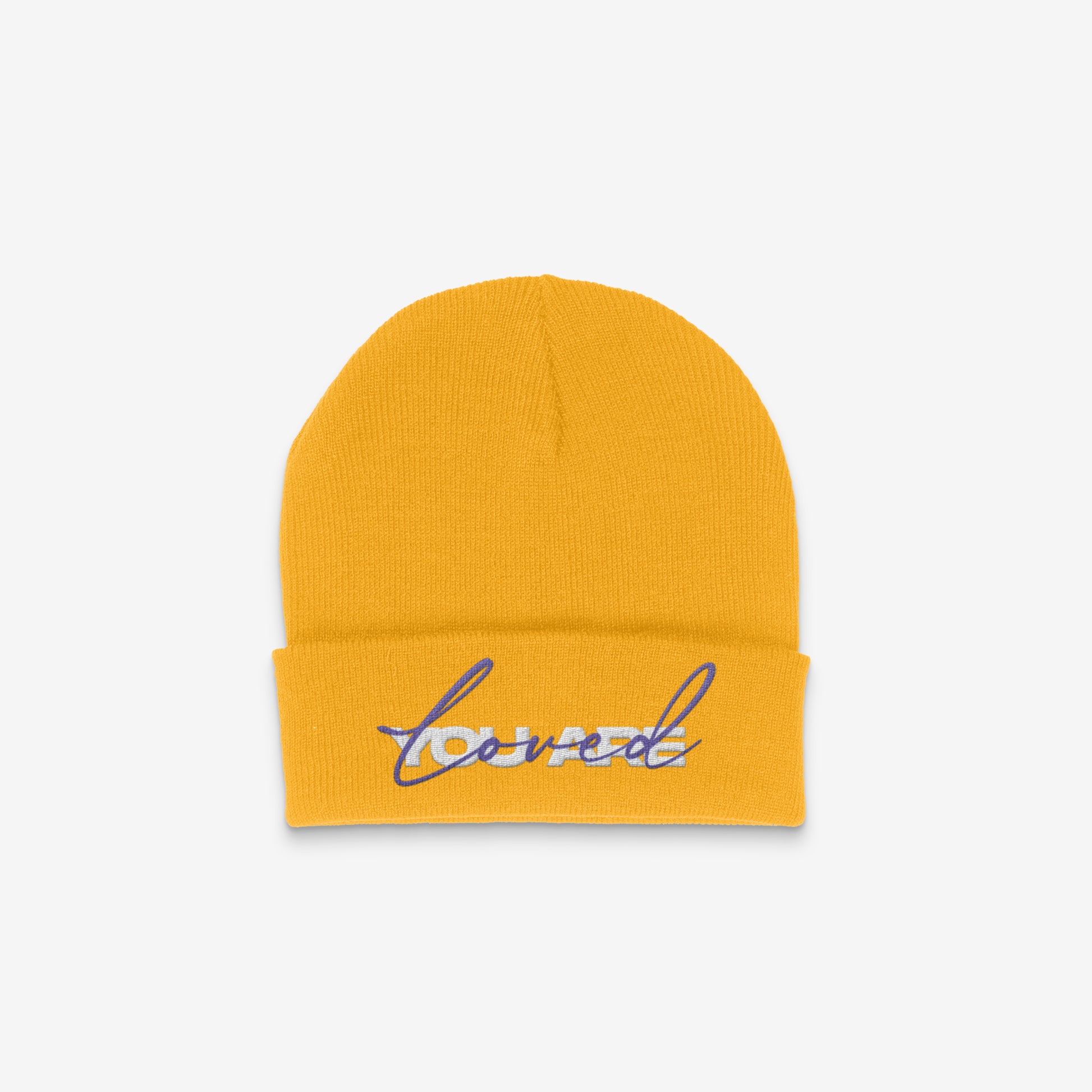 DMROZE 2.0 CUFF BEANIES (WHITE EMBROIDERY)