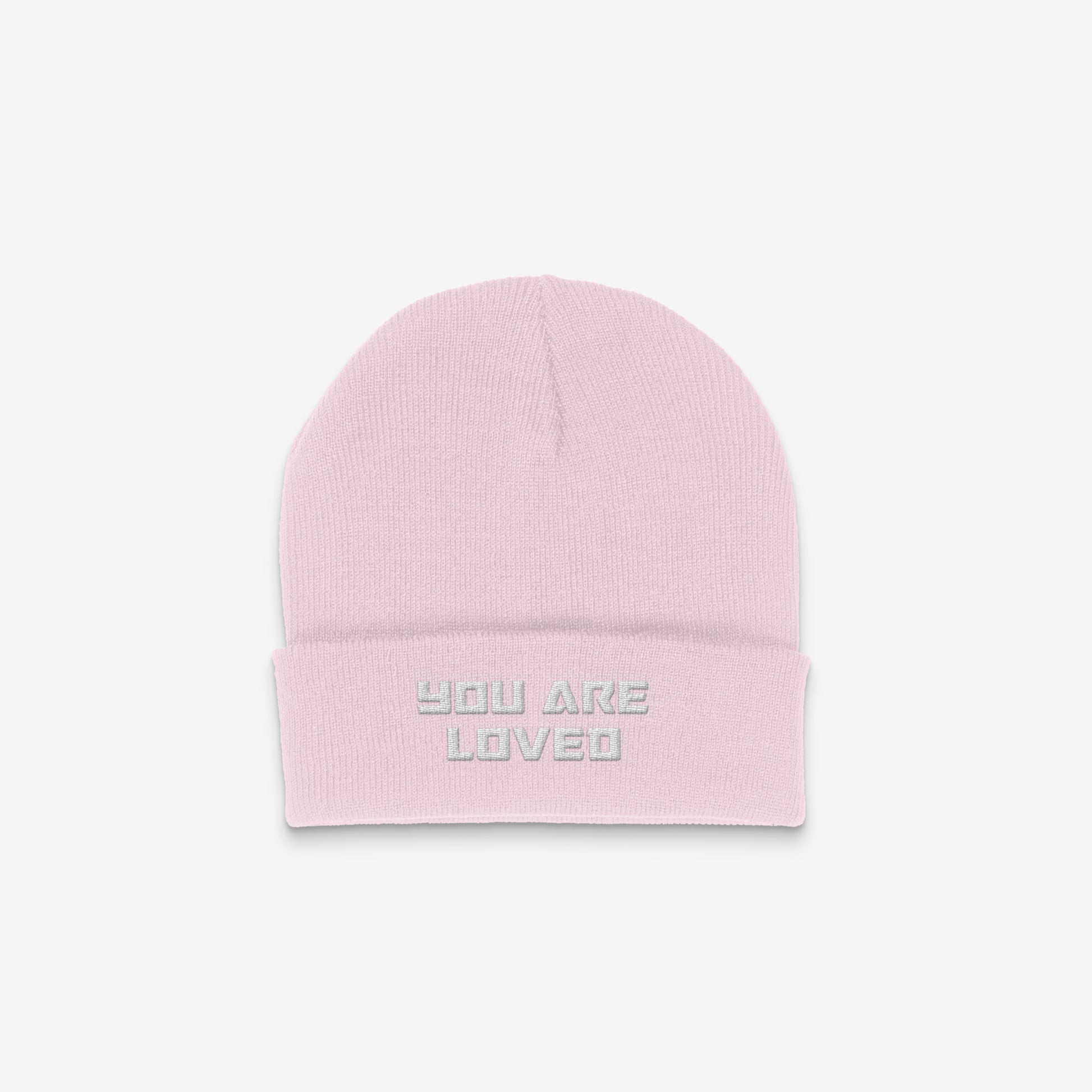 DMROZE WARM/LIGHT COLOURED EMBROIDERED BEANIES