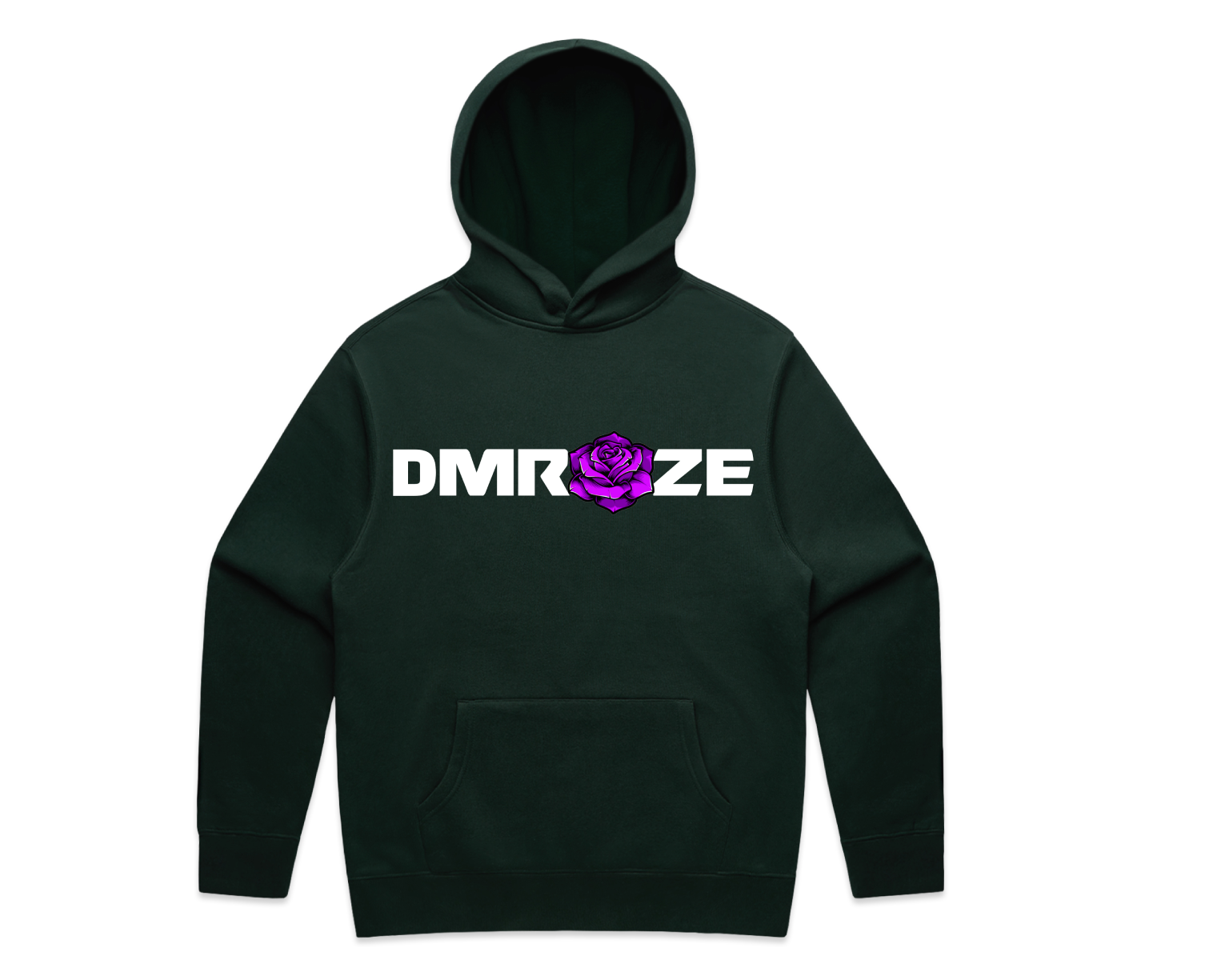 DMROZE MEN'S DARK COLOURED PRINTED HOODIES