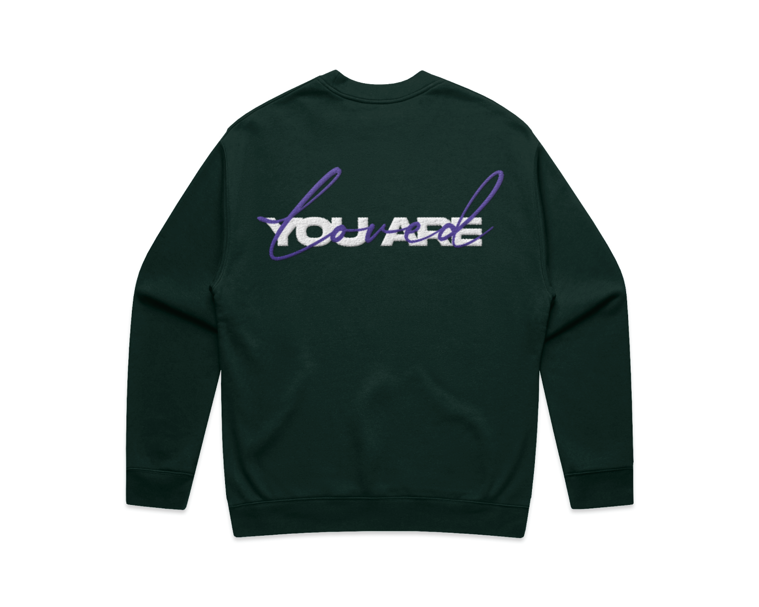 DMROZE 2.0 MEN'S DARK COLOURED EMBROIDERED CREW NECKS