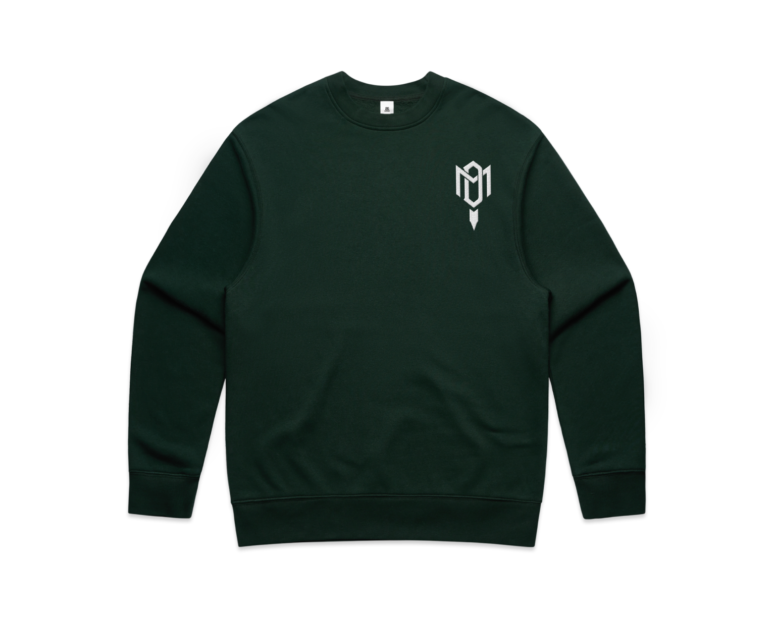 DMROZE 2.0 MEN'S DARK COLOURED EMBROIDERED CREW NECKS