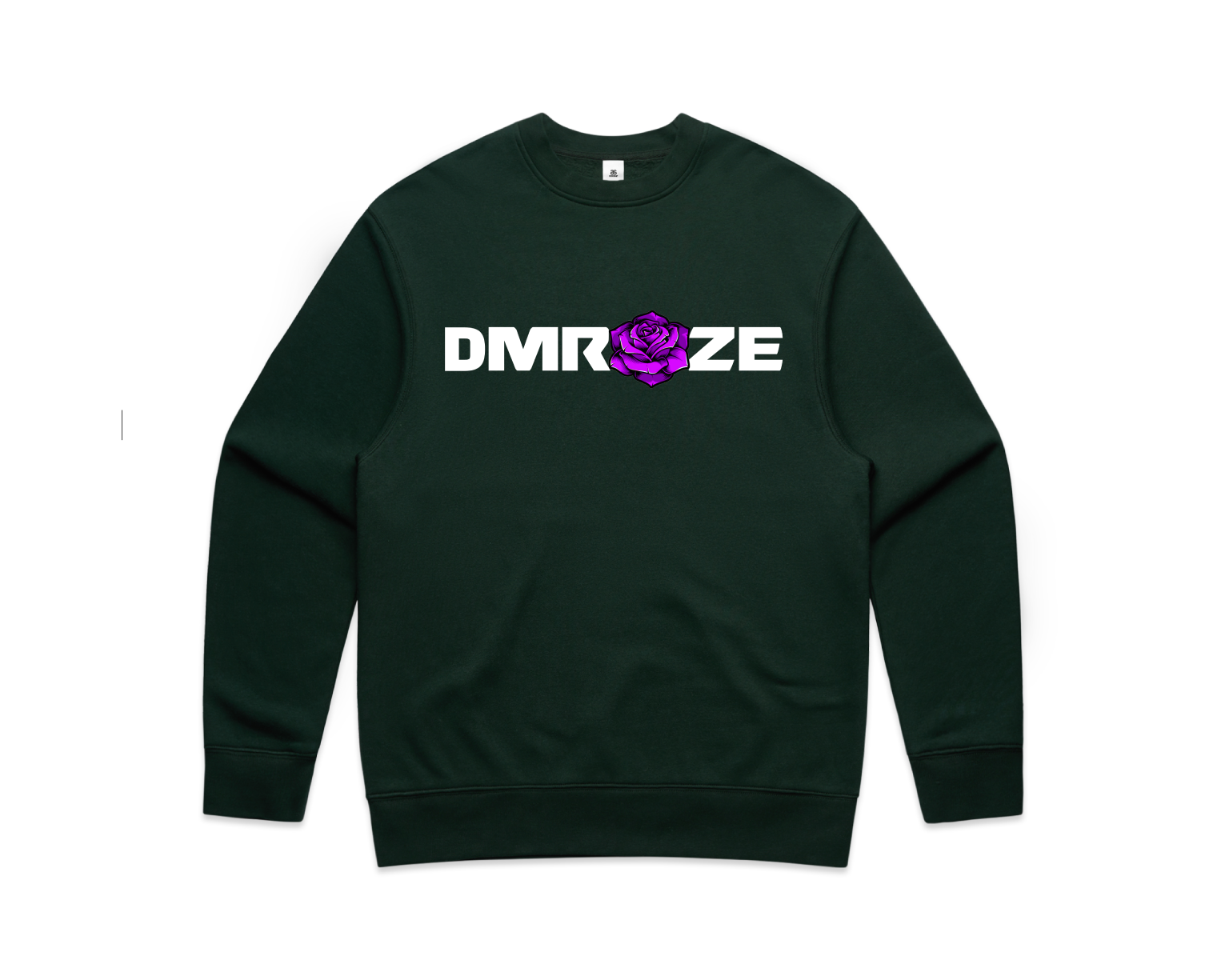 DMROZE MEN'S DARK COLOURED PRINTED CREW NECKS