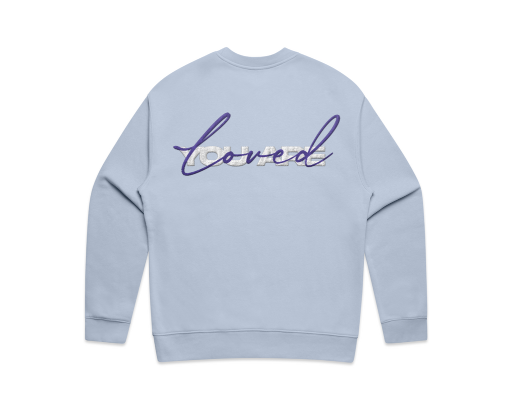 DMROZE 2.0 MEN'S LIGHT COLOURED EMBROIDERED CREW NECKS