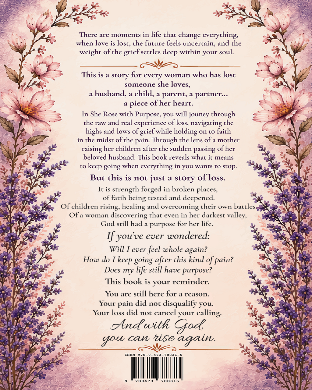 SHE ROSE WITH PURPOSE - Finding God's Strength and Calling After Loss