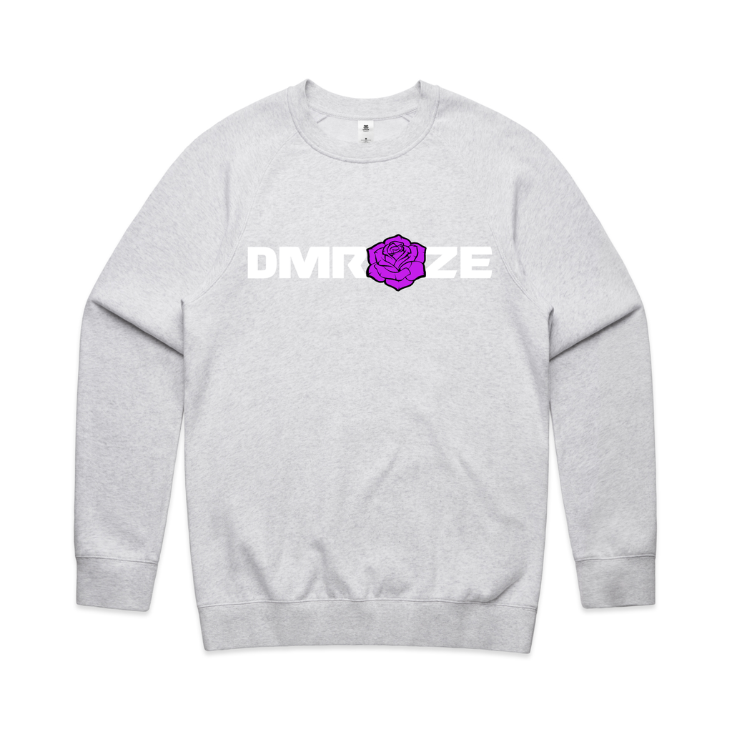 DMROZE BRIGHT/LIGHT COLOURED PRINTED CREW NECKS