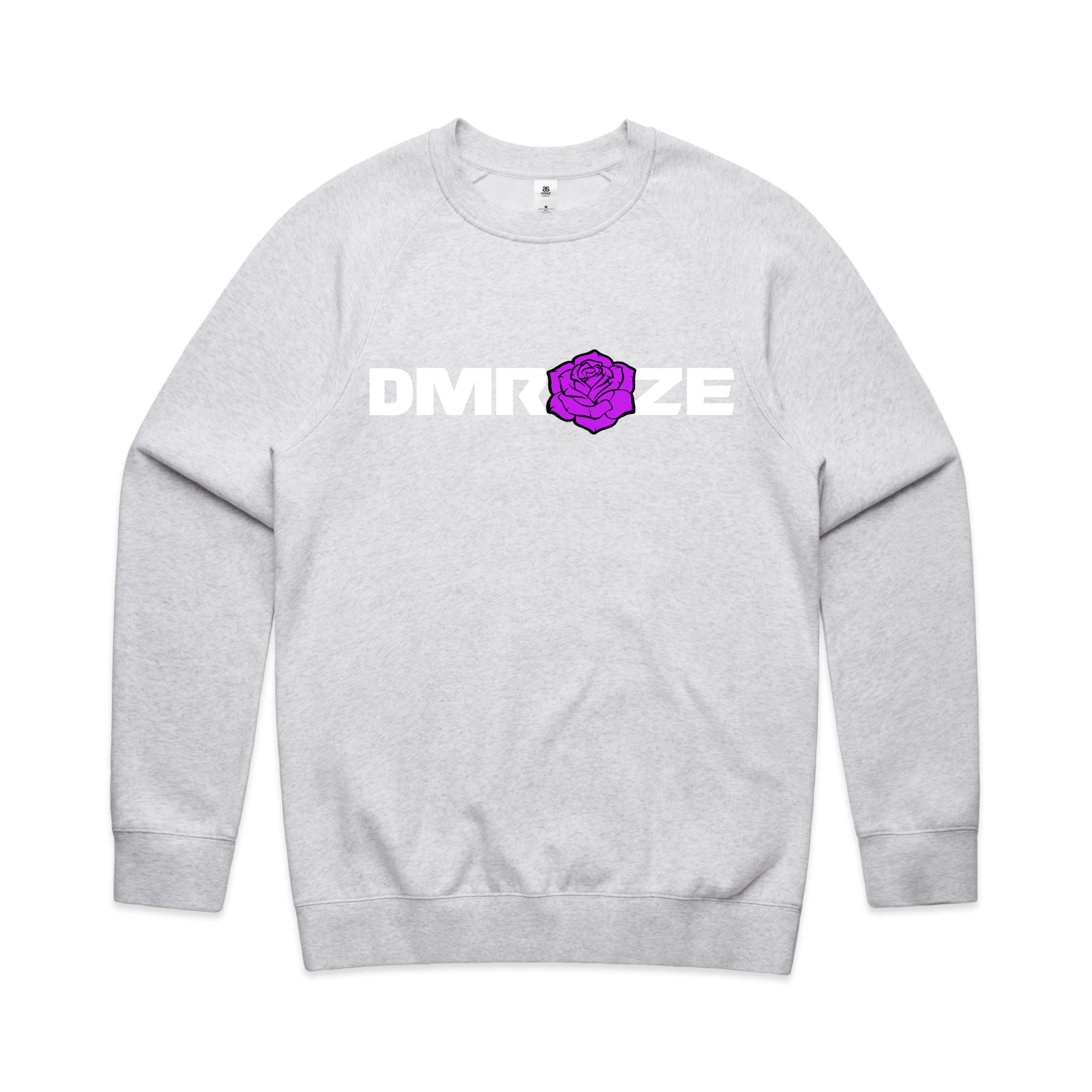 DMROZE BRIGHT/LIGHT COLOURED PRINTED CREW NECKS